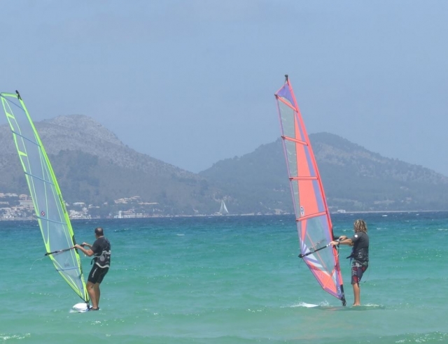  Advanced windsurfing in Mallorca